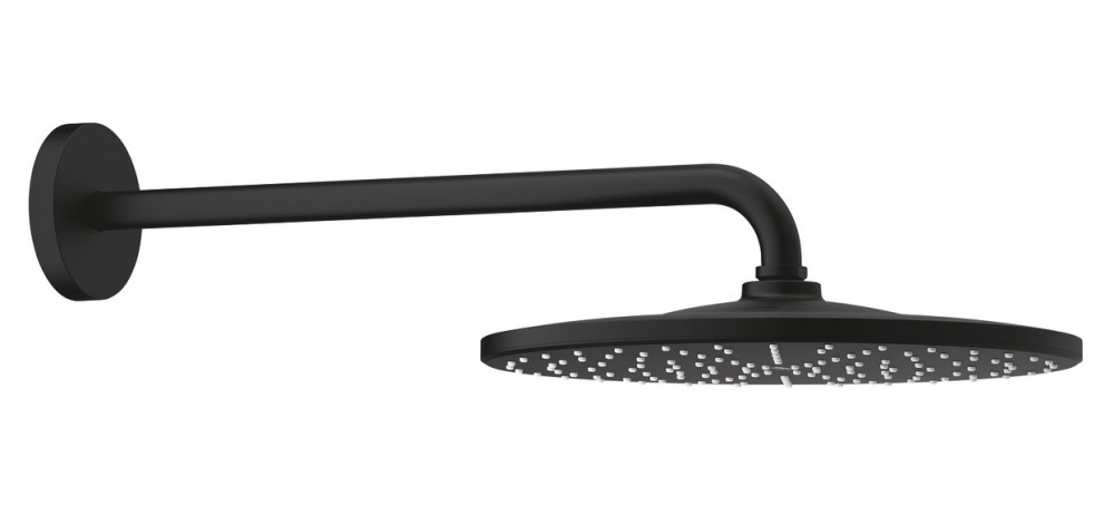 Верхний душ Grohe Rainshower Mono 310 с кронштейном 1 режим фантомный черный 22121KF0