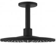 Верхний душ Grohe Rainshower 310 SmartActive с кронштейном 2 режима фантомный черный 22124KF0