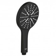 Душова лійка Grohe Rainshower Smartactive 130 мм 3-режимна фантомний чорний 22127KF0