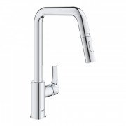 Смеситель для кухни Grohe Eurosmart однорычажный с выдвижной лейкой хром 30619000