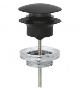 Донный клапан для раковины Grohe 1¼ фантомный черный 29510KF0