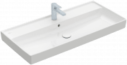 Раковина для ванной Villeroy & Boch Collaro 100x47 см с переливом альпийский белый шлифованный низ 4A331G01