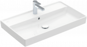Раковина для ванной Villeroy & Boch Collaro 80x47 см с переливом альпийский белый TitanCeram 4A338001
