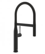 Смеситель для кухни Grohe Essence New однорычажный с выдвижной лейкой фантомный черный 30503KF0