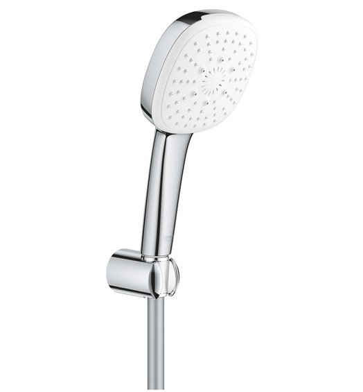 Ручной душ на держателе Grohe Tempesta Cube 110 3-режимный хром 27588003