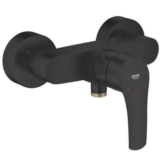 Смеситель для душа Grohe Eurosmart однорычажный черный матовый 335552433