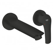 Змішувач для раковини Grohe Eurosmart одноважільний настінний чорний матовий 293382433
