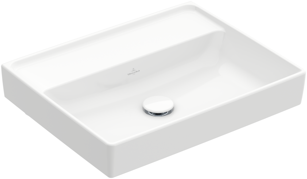 Раковина для ванной Villeroy & Boch Collaro 55x44 см альпийский белый CeramicPlus 4A3358R1