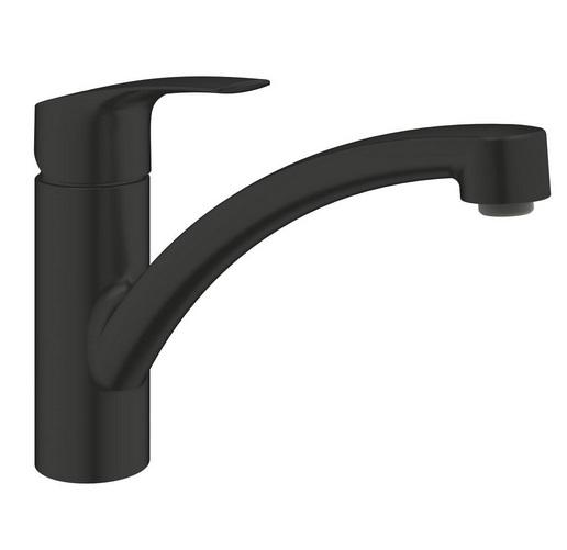 Смеситель для кухни Grohe Eurosmart однорычажный черный матовый 332812433