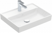 Раковина для ванной Villeroy & Boch Collaro 55x44 см без перелива альпийский белый TitanCeram 4A335601