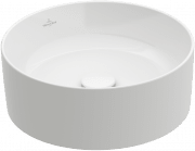 Раковина для ванной Villeroy & Boch Collaro 40х40 см накладная CeramicPlus альпийский белый 4A1840R1