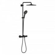 Душова стійка Grohe Rainshower Smartactive 310 з термостатом фантомний чорний 22119KF0