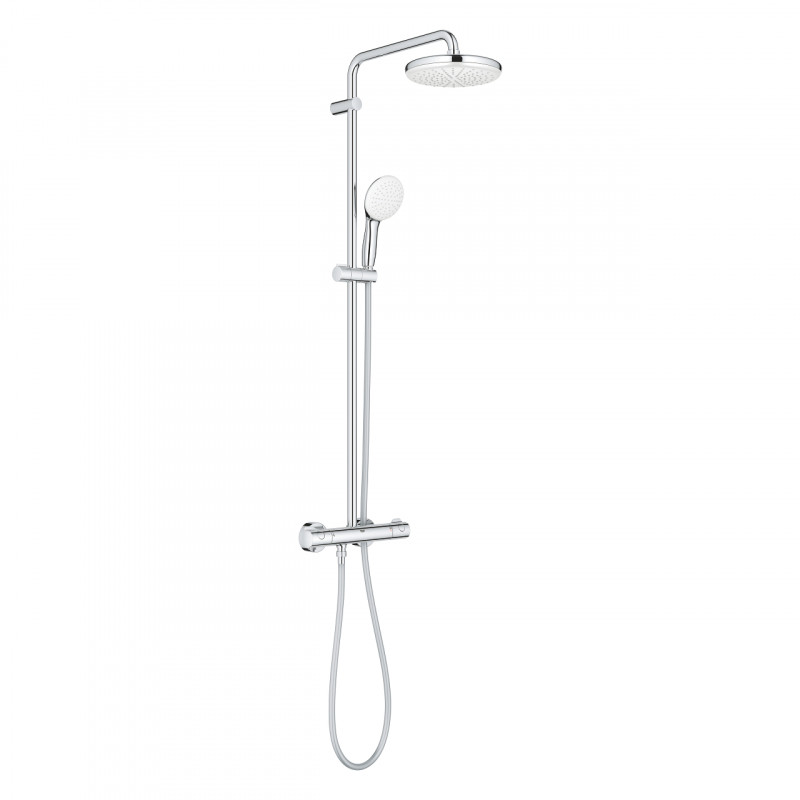 Душевая стойка Grohe Tempesta System 210 с термостатом хром 26811001
