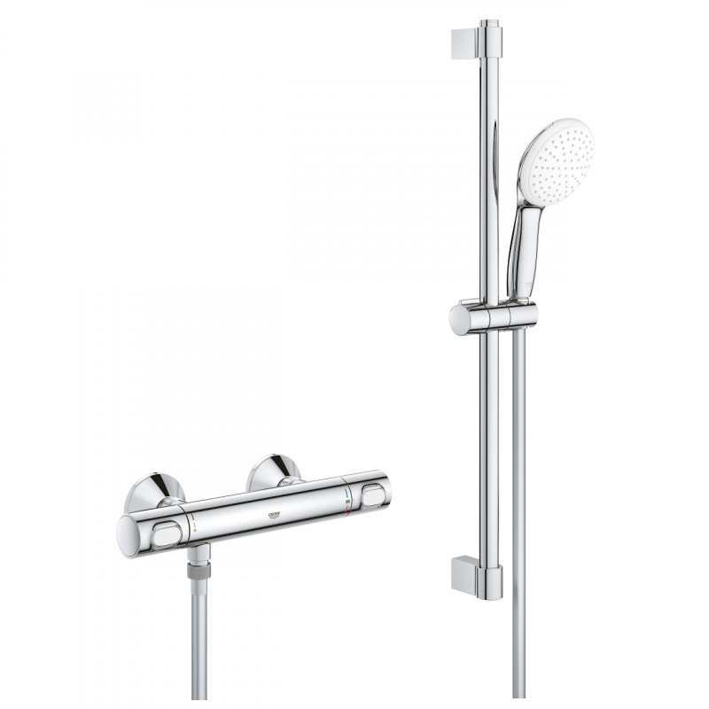 Термостат для душу Grohe Grohtherm 500 з душовим гарнітуром хром 34796001