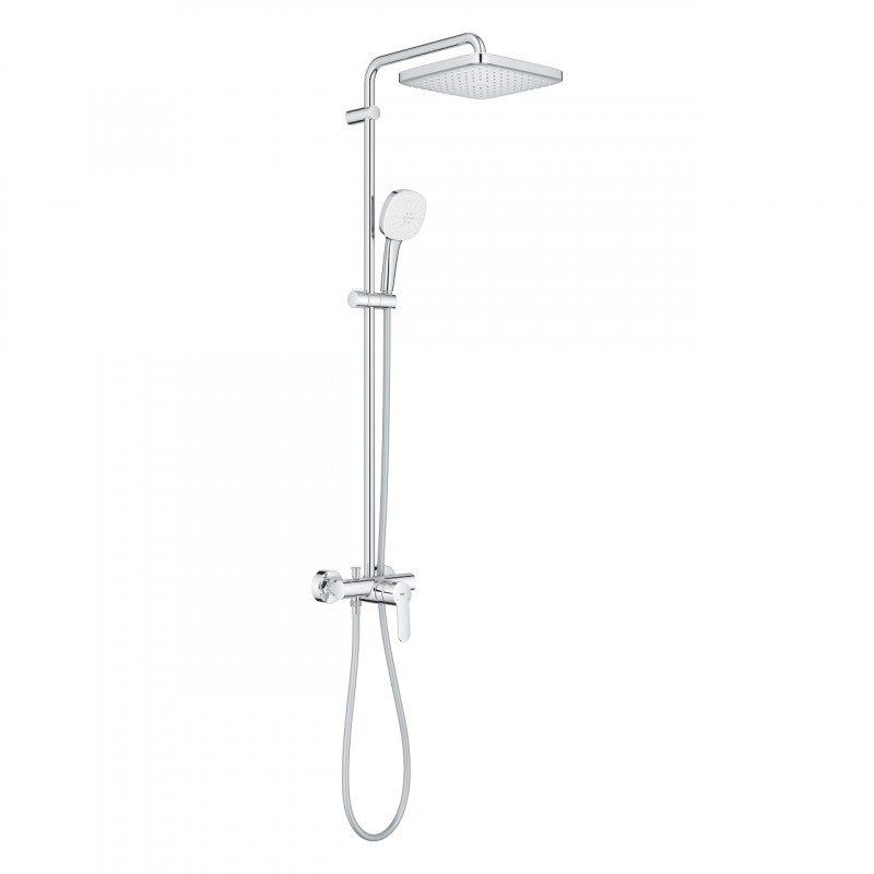 Душевая система Grohe Tempesta System 250 Cube с однорычажным смесителем хром 26692001