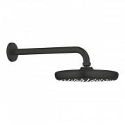 Верхний душ Grohe Tempesta 210 с кронштейном 1 режим черный матовый 1022182430