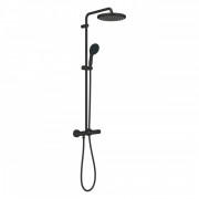 Душова стійка Grohe Tempesta System 250 із термостатом чорний матовий 266702431