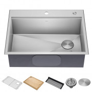 Мойка для кухни Kraus Kore 71,1х55,9 см нержавеющая сталь KWT310-28