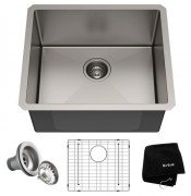 Мойка для кухни Kraus Standart Pro под столешницу 53,3х45,7 см нержавеющая сталь KHU101-21