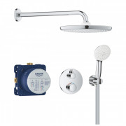 Душевая система скрытого монтажа Grohe Grohtherm с Tempesta 250 хром 34872000