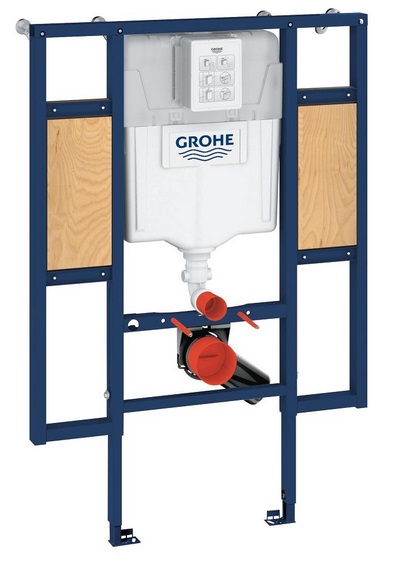 Система инсталляции для унитаза Grohe Rapid Sl с креплением для опоры и реек 39140000