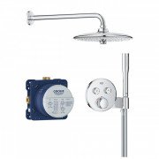 Душева система прихованого монтажу Grohe Grohtherm SmartControl з Euphoria 260 хром 34867000