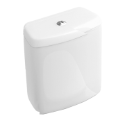 Сливной бачок для унитаза Villeroy & Boch O.Novo подвод воды сбоку или сзади CeramicPlus альпийский белый 7796G1R1