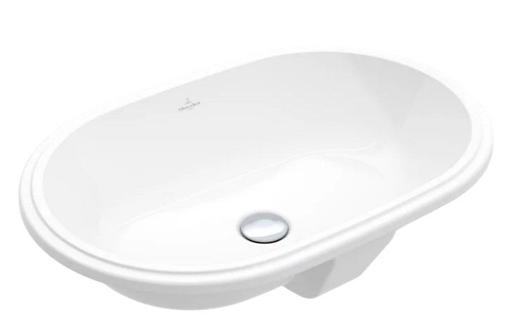 Раковина Villeroy & Boch Architectura 63х43 см із переливом санітарна кераміка альпійський білий 5A766001
