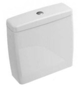 Сливной бачок для унитаза Villeroy & Boch O.Novo подвод воды сбоку или сзади CeramicPlus альпийский белый 5788S1R1