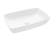 Раковина Villeroy & Boch Artis 58х38,5 см без переливу TitanCeram CeramicPlus кам'яний білий 417258RW