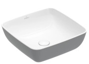 Раковина для ванной Villeroy & Boch Artis 41х41 см без перелива TitanCeram french linen 417841BCT7