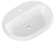 Раковина для ванной Villeroy & Boch Architectura 60х45 см санитарная керамика альпийский белый CeramicPlus 5A6661R1