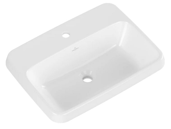 Раковина для ванной Villeroy & Boch Architectura 60х45 см санитарная керамика альпийский белый 5A676101