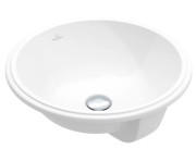 Раковина для ванной Villeroy & Boch Architectura ⌀46 см санитарная керамика альпийский белый CeramicPlus 5A7545R1