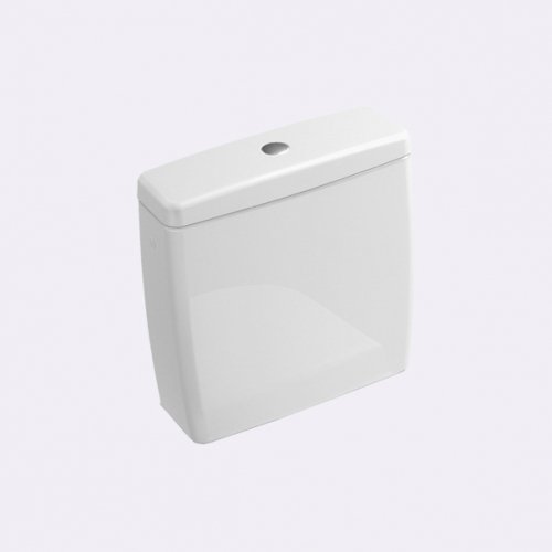 Зливний бачок для унітазу Villeroy & Boch O.Novo підведення води знизу санітарна кераміка альпійський білий 5788R101