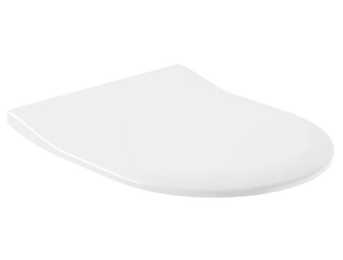 Сидіння із кришкою для унітазу Villeroy & Boch Architectura SlimSeat дюроспласт альпійський білий 9M706101