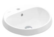 Раковина для ванной Villeroy & Boch Architectura ⌀45 см санитарная керамика альпийский белый CeramicPlus 5A6545R1