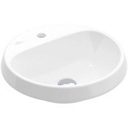 Раковина для ванної кімнати Villeroy & Boch Architectura ⌀45 см санітарна кераміка альпійський білий 5A654601