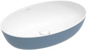 Раковина для ванной Villeroy & Boch Artis 61х41 см без перелива TitanCeram ocean 419861BCW2