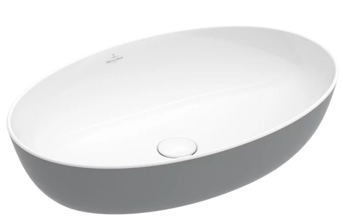 Раковина для ванной Villeroy & Boch Artis 61х41 см без перелива TitanCeram french linen 419861BCT7