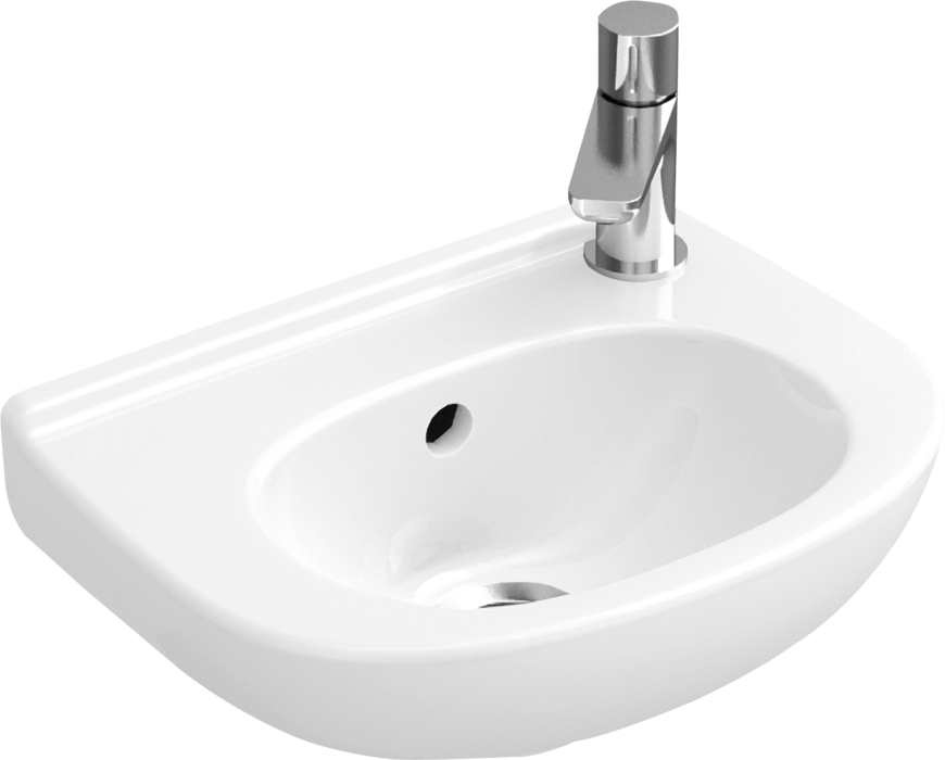 Раковина для ванной Villeroy & Boch O.Novo 36х27 см компактная CeramicPlus альпийский белый 536036R1