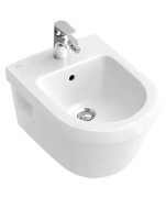 Биде подвесное Villeroy & Boch Architectura 37х53 см санитарная керамика CeramicPlus альпийский белый 548400R1 