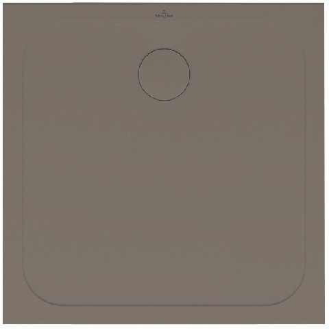 Душевой поддон Villeroy & Boch Lifetime Plus 90х90 см санитарная керамика серо-коричневый 6223D4TP