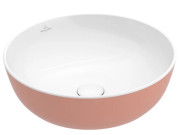 Раковина для ванной Villeroy & Boch Artis ⌀43 см без перелива TitanCeram powder (пудра) 417943BCT0