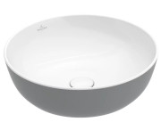 Раковина для ванной Villeroy & Boch Artis ⌀43 см без перелива TitanCeram french linen 417943BCT7