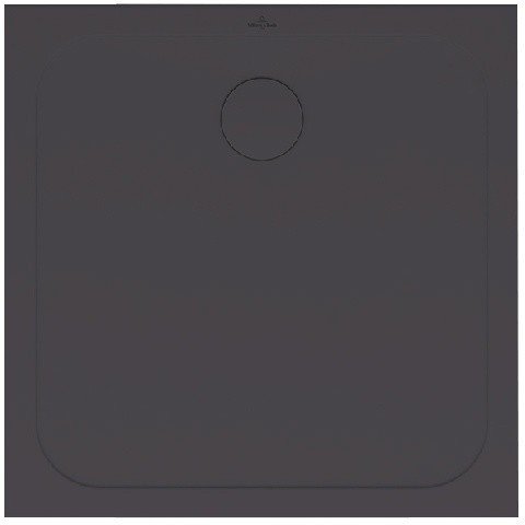 Душовий піддон Villeroy & Boch Lifetime Plus 80х80 см санітарна кераміка темно-сірий 6223B3W9