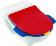 Унитаз детский подвесной Villeroy & Boch O.Novo Kids 32х52 см сантехническая керамика альпийский белый 4690R001