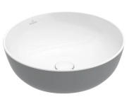 Раковина для ванной Villeroy & Boch Artis ⌀43 см без перелива TitanCeram french linen 417943BCT7