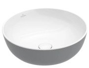 Раковина для ванної кімнати Villeroy & Boch Artis ⌀43 см без переливу TitanCeram french linen 417943BCT7