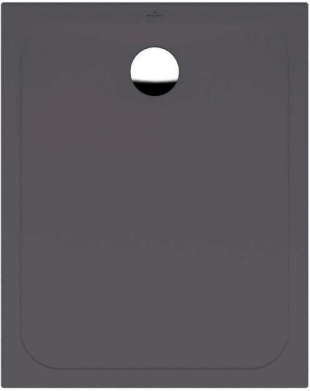 Душовий піддон Villeroy & Boch Lifetime Plus 80х100 см санітарна кераміка темно-сірий 6223J3W9